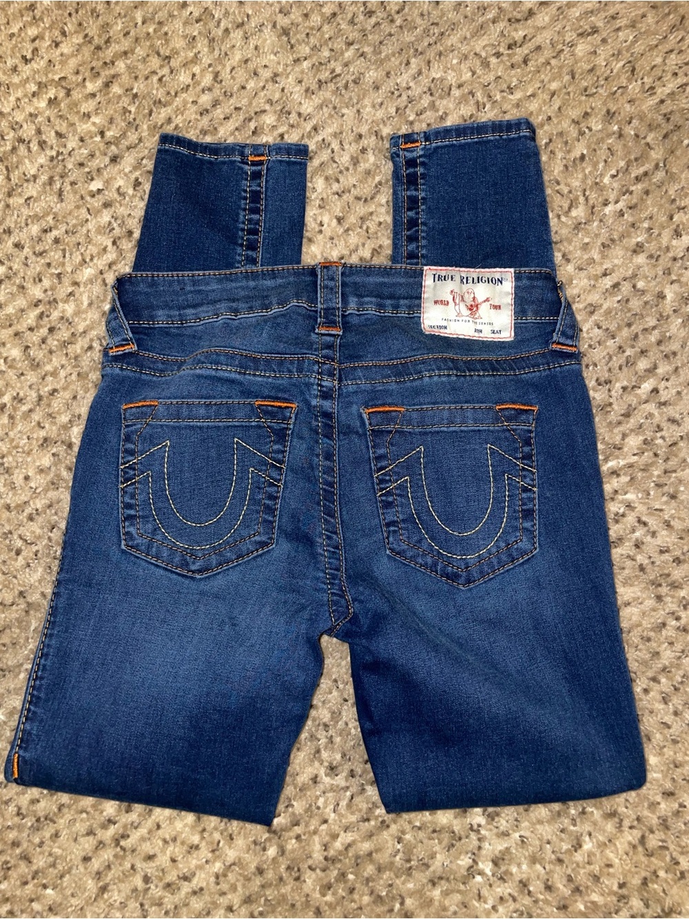 True Religion HALLE Mid Rise Skinny Jeans